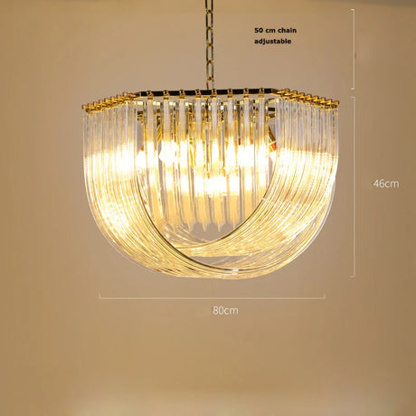 LED Postmodern Gold Silver Chrome Designer Hanging Lamps Chandelier Lighting Luster Suspension Luminaire Lamp For Foyer
