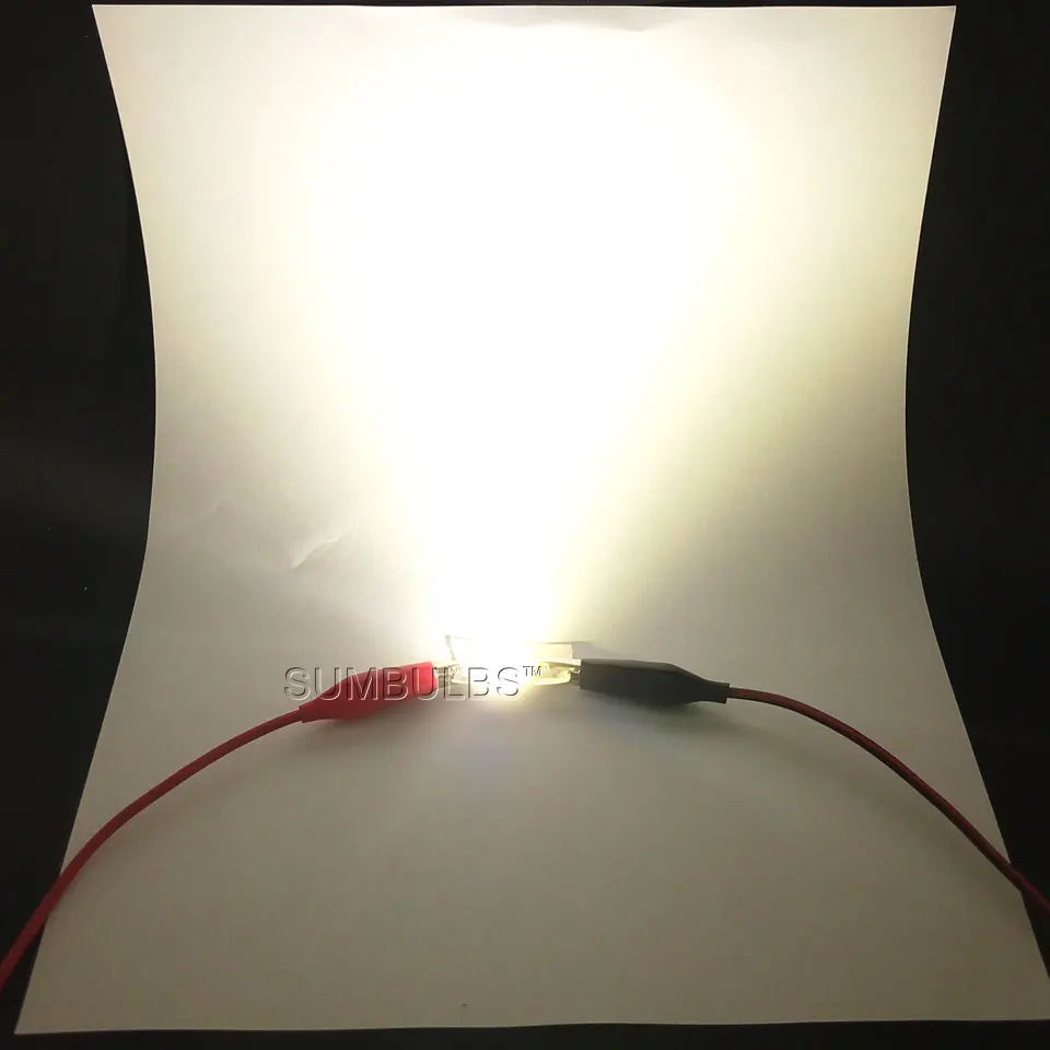 10-Pack 20mm Round COB LED Light Chips (DC 3W / 5W / 7W) - High-Power Light Source Modules