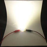 10-Pack 20mm Round COB LED Light Chips (DC 3W / 5W / 7W) - High-Power Light Source Modules