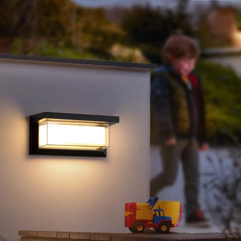Led outdoor wall lamp led outdoor wall light waterproof light outdoor porch led light with motion sensor light outdoor lighting