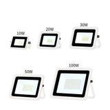 LED Flood Light Floodlights 10W 20W 30W 50W 100W LED Spotlight Outdoor IP68 Waterproof Floodlight Garden Square Street Light