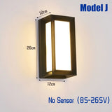 LED Outdoor Lights Motion Sensor Outdoor Wall Light Waterproof IP65 Outdoor Wall Lamp Street Lamp Garden Lights Outdoor Lighting