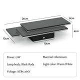 Modern Minimalist Indoor LED Wall Lamp - Simple Accent Sconce Light Fixture for Bedroom Bedside, Living Room Background Wall & Aisle Corridor