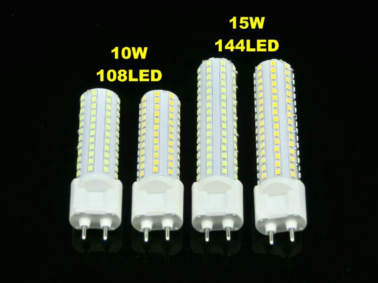 G12 LED bulb 10W 15W corn light 120lm/w 2pin lamp G12 CDM-T Led lamp AC110-277V