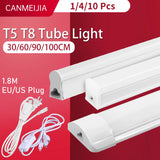 4ft (120cm) T5/T8 LED Tube Light (10W/15W, 220V) - Cold White & Warm White Ceiling Lamp Bar for Home, Kitchen & Office