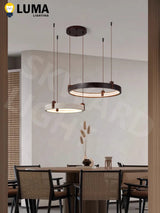 Wabi Sabi Japanese Yellow Travertine Pendant Light, Natural Cave Stone Solid Wood Chandeliers for Livingroom Kitchen Island Deco