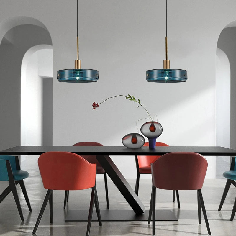 Nordic Designer Pendant Lights Modern Glass Hanglamp For Dining Room Bedroom Loft Decor Bar Luminaire Suspension Light Fixtures