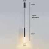 2 in 1 LED pendant light modern chandelier hanging lamp with Spotlights indoor lighting home decor for living room bedroom