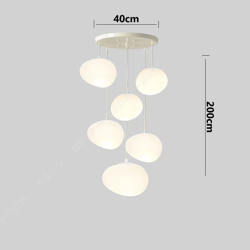 Modern home decor led lights pendant light lamps forstaircase Chandeliers for living room hanging light indoor lighting