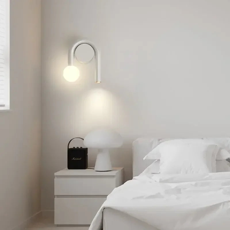 U Shape Wall Lamp Nordic Sconce Lights For Bedroom Living Room