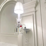 Luxury Crystal LED Wall Lamp - Modern Sconce Light Fixture for Villa Living Room Background, Bedroom Bedside & Home Decor