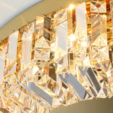 modern style ceiling light K9 crystal stainless steel decorative living room bedroom LED ceiling lamp