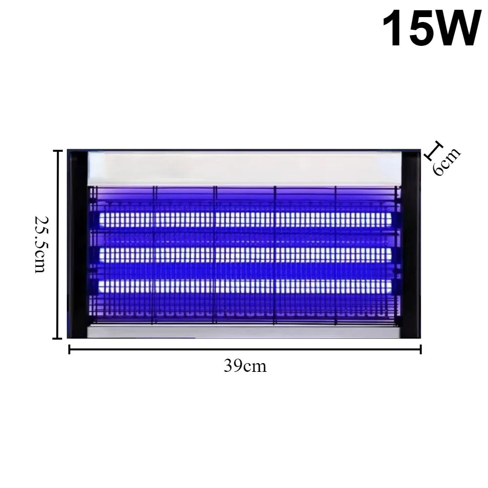 Photocatalysis Electric Mosquito Killer Lamp - Silent Physical LED Bug Zapper & Insect Trap for Indoor & Outdoor Home Use