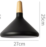 Modern Pendant Light Nordic Hanging Light Fixuture Suspension Macaron Dinning Living Room Hall Decoration Wood LED Lamp Lampara