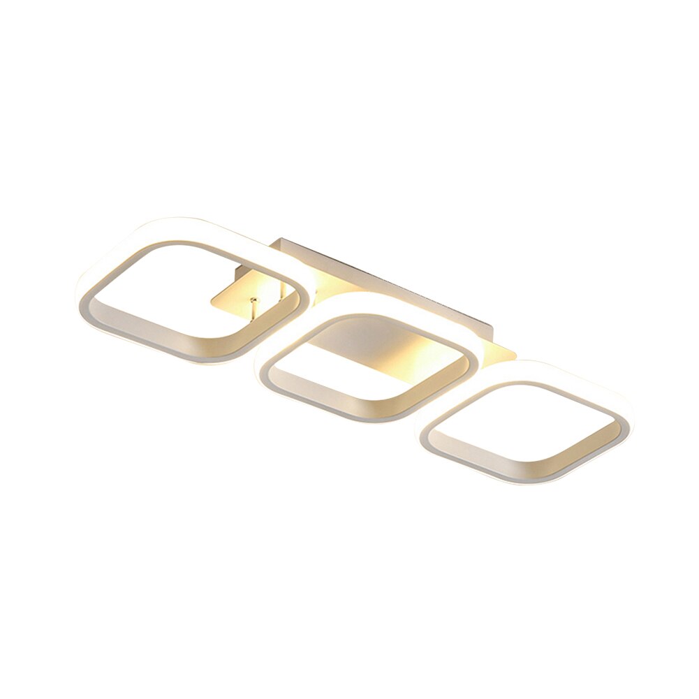 Modern LED Ceiling Light Fixture Indoor Lighting Chandelier Light Ceiling Minimalist Square Round for Home Hallway Balcony Aisle