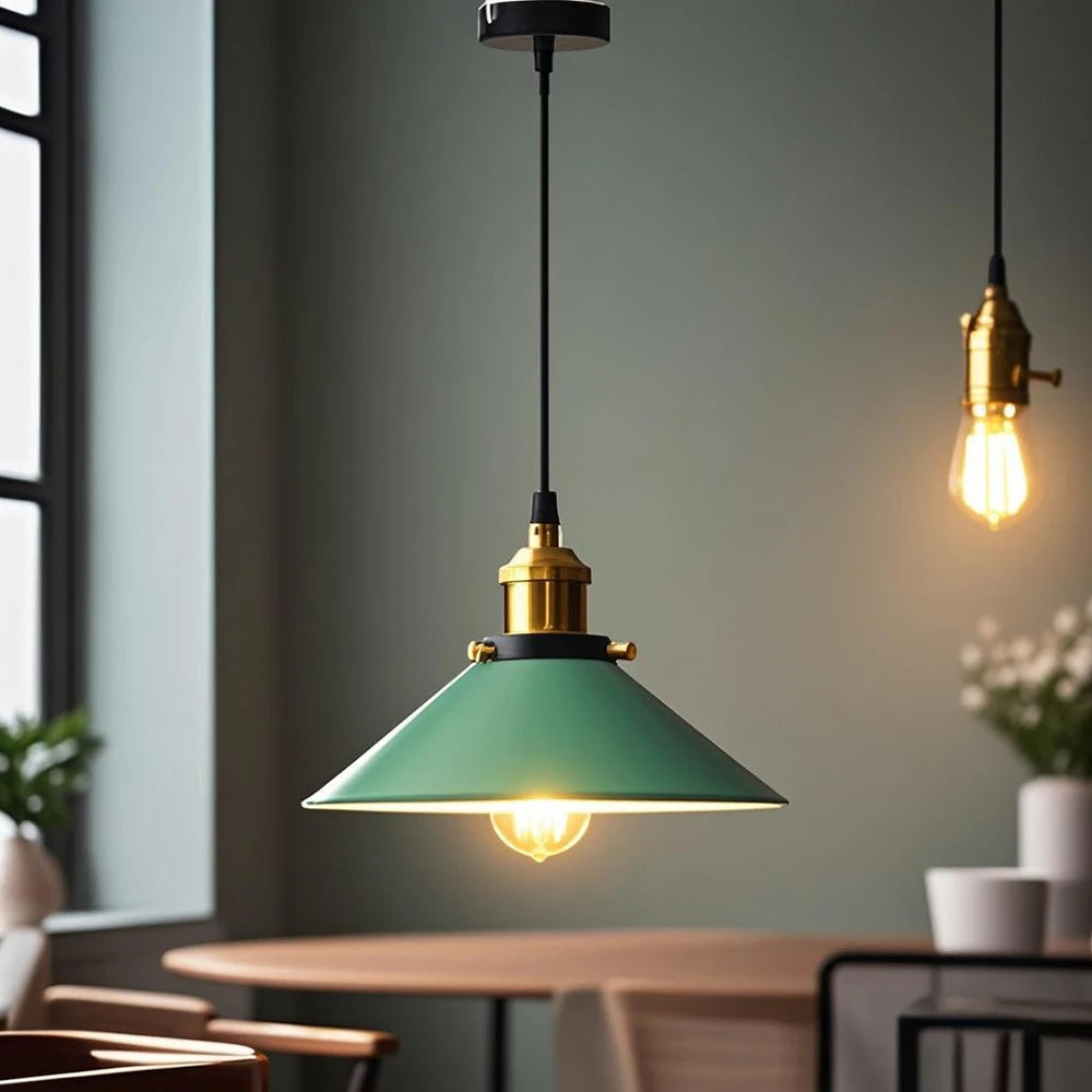 Pendant lights Nordic led Hanging lamp Christmas decorations for home lighting lamps E27 110-220v for living room with lampshade