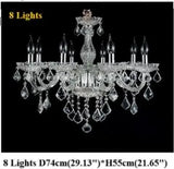 Luxury Traditional Classic K9 Crystal Chandelier Light for Living Room Bedroom Kitchen - Pendent Ceiling Fixture Top Quality