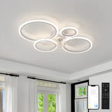 Modern LED Ceiling Fan with Light - Low Noise Chandelier for Bedroom & Kitchen