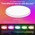 LED Ceiling Lights Round Smart WIFI RGBCW Dimmable TUYA APP Compatible with Alexa Google Home Bedroom Living Room Ambient Lamps