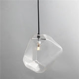 Simple Stone Glass Pendant Light Colorful Indoor G4 LED Lamp The Restaurant Dining Room Bar Cafe Shop Lighting Fixture AC110-265