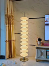 Nordic Danish Gourd Floor Lamp - Designer Standing Light for Living Room