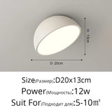 Simple Dimming Round New Modern LED Ceiling Lights Lighting Living Study Room Bedroom Corridor Aisle Flats Stairs Indoor Lamps