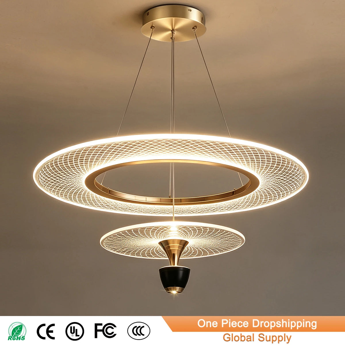 Living Room Chandelier Modern Villa Dining Room Pendant Lamp Designer Pendant Light Factory Dropshipping Chandelier