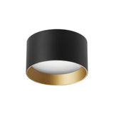 Small LED Ceiling Lights High Quality Downlight Surface Mounted 8W 12W 15W Modern Black+Gold White+Gold Living Room Bedroom