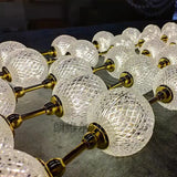 2026 Trendy Pearl Necklace Design LED Dimmable Chandelier Balls Staircase 6 m Long Suspension Luminaire Lampen For Living Room