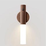 Wireless LED Motion Sensor Night Light - USB Rechargeable Wall & Cabinet Lamp