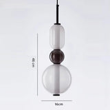 LED Pendant Light Restaurant Candy Glass LED Chandelier Luxury Stair Villa Master Bedroom Ceiling Lamps Home Decor Lamp Designer