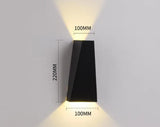 Waterproof LED Wall Light - 6W/12W Indoor & Outdoor Surface Mounted Lamp