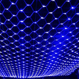 LED Net Grid String Light (1.5x1.5m / 3x2m / 6x4m) - Waterproof Mesh Fairy Lights for Garden & Christmas Decor