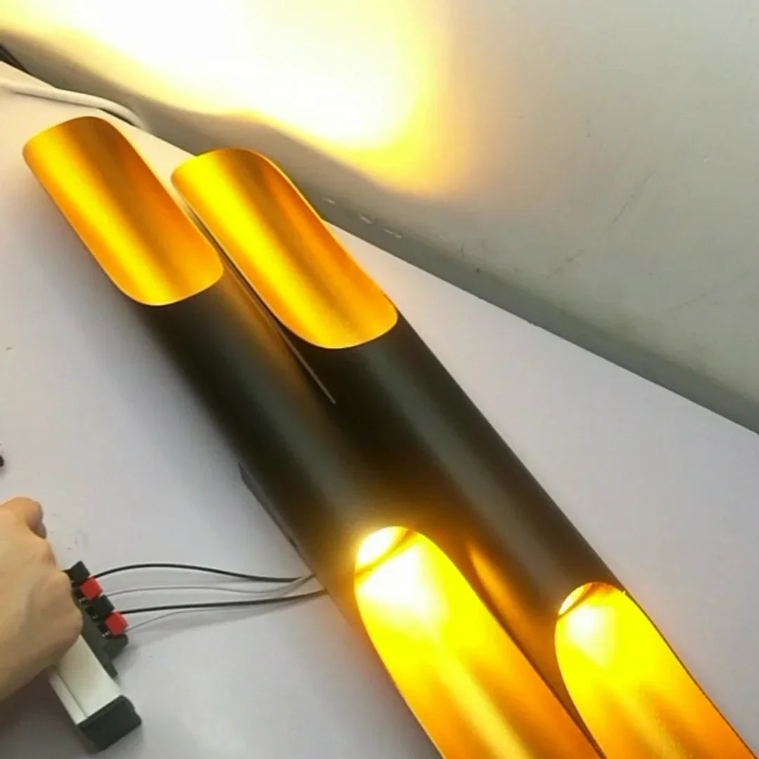 Led Wall Lamp Lights for Living Room Modern Wall Decororation E27 Sconce Long Tube