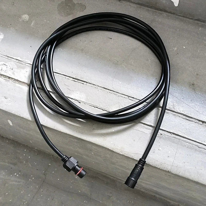 Outdoor IP67 2 3 4 5 6 7 8 Pin Power Connector Wire Waterproof LED Docking Plug Cable 0.3-2.5 Square Male Female Extension Line
