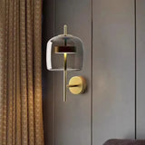 Elegant Glass Wall Lamp - Nordic-Style Sconce for Bedroom & Living Room
