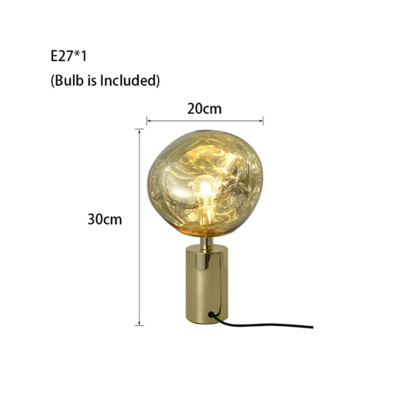 Post Modern Simple Volcanic Lava Floor Lamp Living Room Luxurious Sample Room Designer Highend Atmosphere Vertical Table Lamp