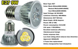 High Brightness LED Spotlight Bulb - E27 E14 GU10 MR16 Base (9W 12W 15W)