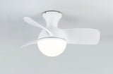 Modern LED Ceiling Fan Light for Kids Bedroom, 6-Speed Variable DC Motor, 24W LED Light, 30/36 inch Ceiling Fans