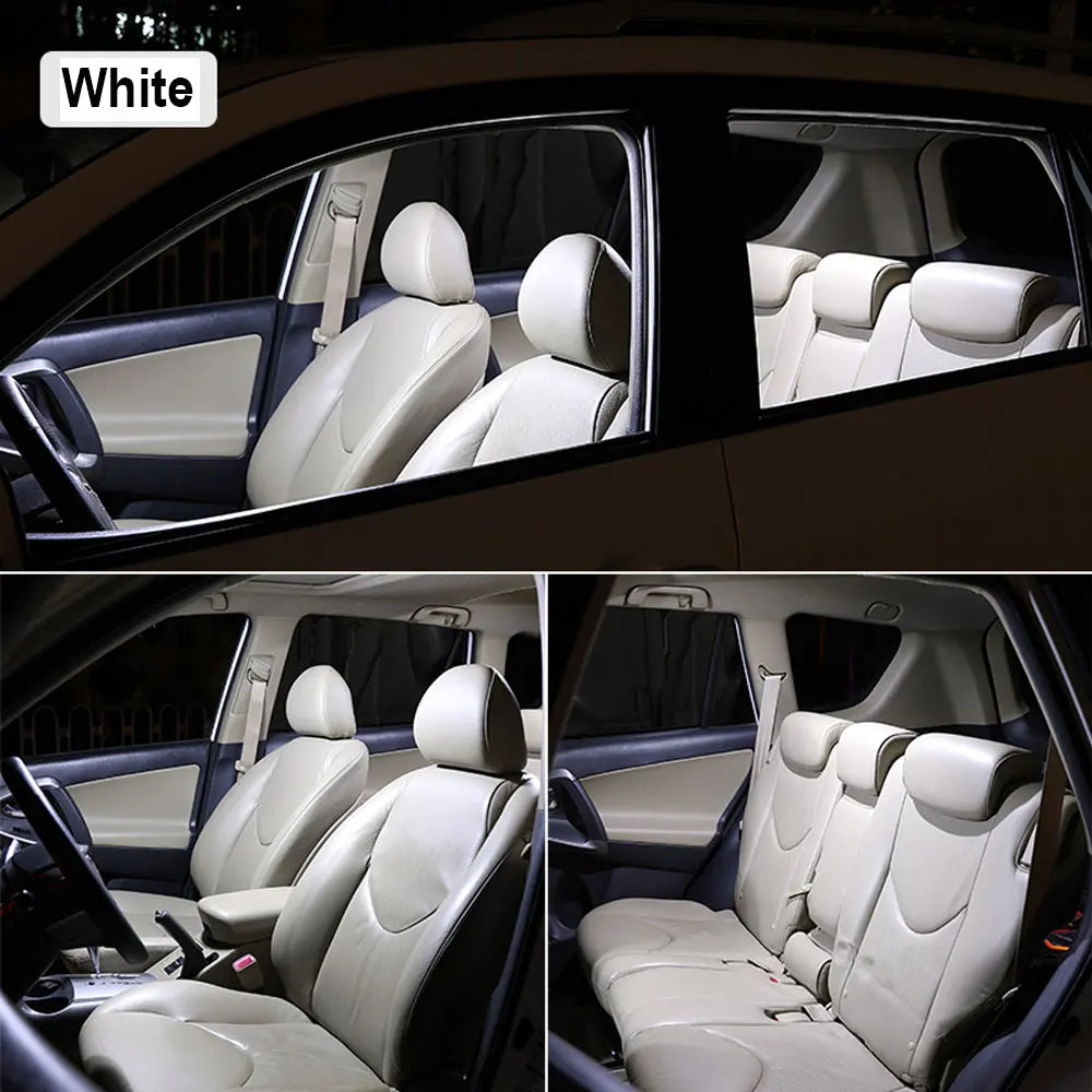 Interior LED Light Bulbs Kit for Mitsubishi Outlander I II III 2001-2021