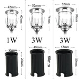 IP68 DC12V 220V 3W Outdoor Lighting for Garden Yard Step Stairs Floor Deck LED Recessed Inground Lamps LED Underground Spotlight