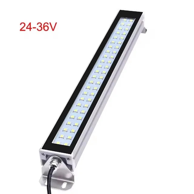 220V/24V Industrial LED Machine Tool Work Light - Waterproof Oil-Proof Explosion-Proof Aluminum Alloy Lamp for CNC Lathes