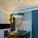 Modern Minimalist LED Colorful Pendant Light - Creative Multi-Color Ceiling Chandelier Lamp Fixture for Dining Room, Living Room & Bedroom Decor