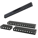 LED Long Ceiling Lamp Dimmable Line Light Fixture 40W Office Living Room Bedroom Home Decoration COB Spot Lamps Indoor Lighting