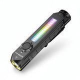 IF24 2000lm RGB LED Flashlight (SST40 Main Beam & Side Light) - IP66 Waterproof 18650 USB-C Rechargeable Torch with Magnetic Tailcap