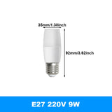 E27 Energy-Saving LED Light Bulb (9W-38W) - AC 220V High-Brightness Home Lamp