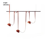 Nordic Modern Restaurant Living Room Study DIY Belt Creative Coffee Shop Design Exhibition Hall Decoration Lighting
