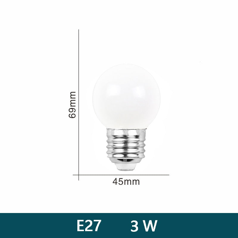 LED Bulb Lamps E27 E14 AC220V 110V 120V DC12V-85V 24 Light Bulb power 10pcs 20W 18W 15W 12W 9W 5W 3W Lampada Living Room Home LED
