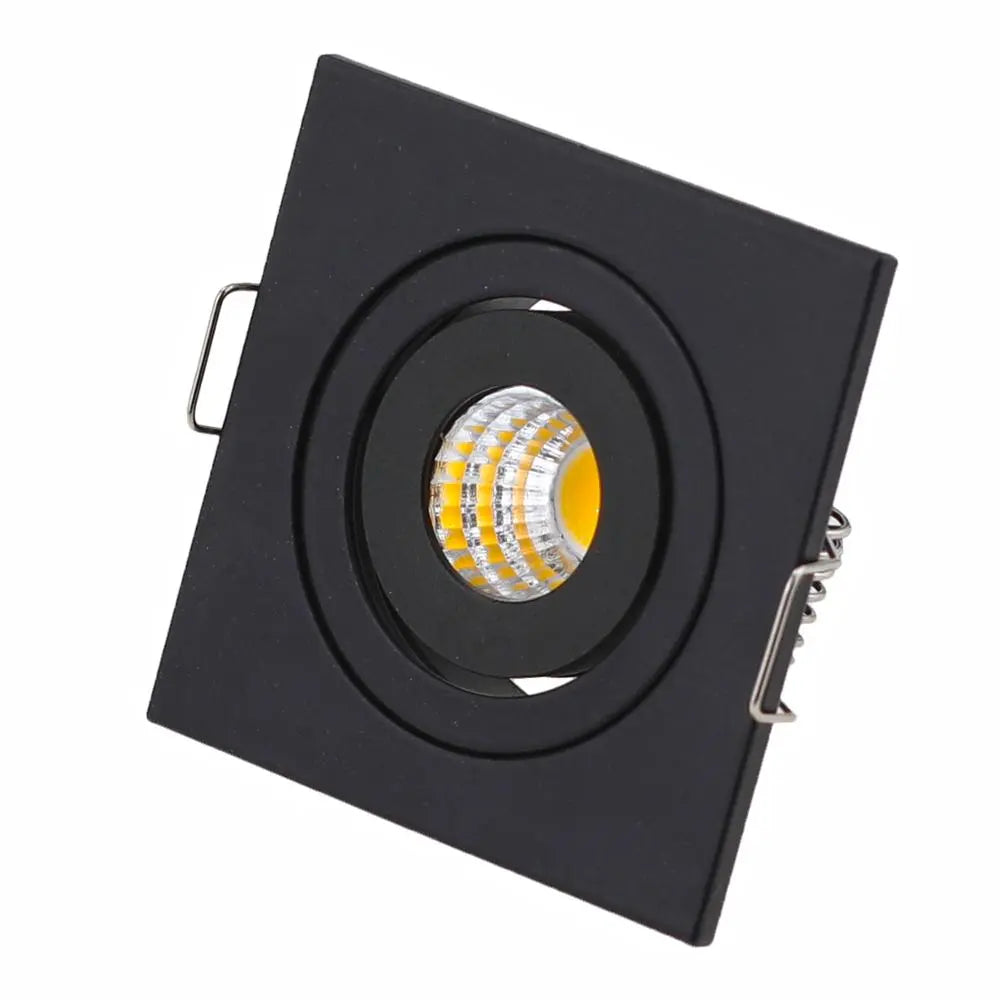 Dimmable LED Waterproof IP65 COB Ceiling Outdoor Recessed 3W AC90-260V DC12V Warm White LED Downlight Hotel Villa Home Lighting