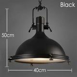 2026 American Retro Industrial Home Decor Chandelier Metal Living Room Loft Kitchen Bar Eye Protection Pendant Lighting